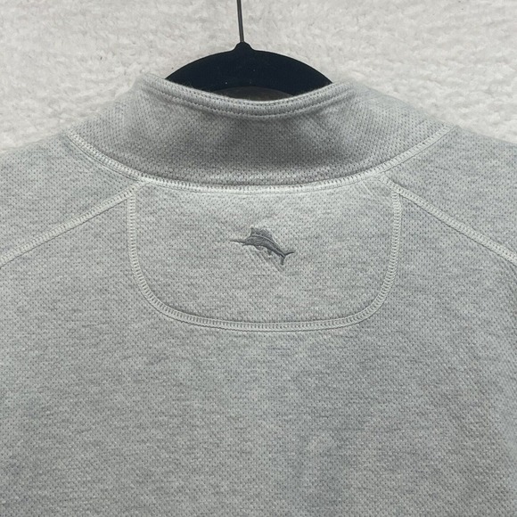 Tommy Bahama Sweatshirt Mens Extra Large Flipshore 1/4 Zip Reversible Sweater - Picture 4 of 11